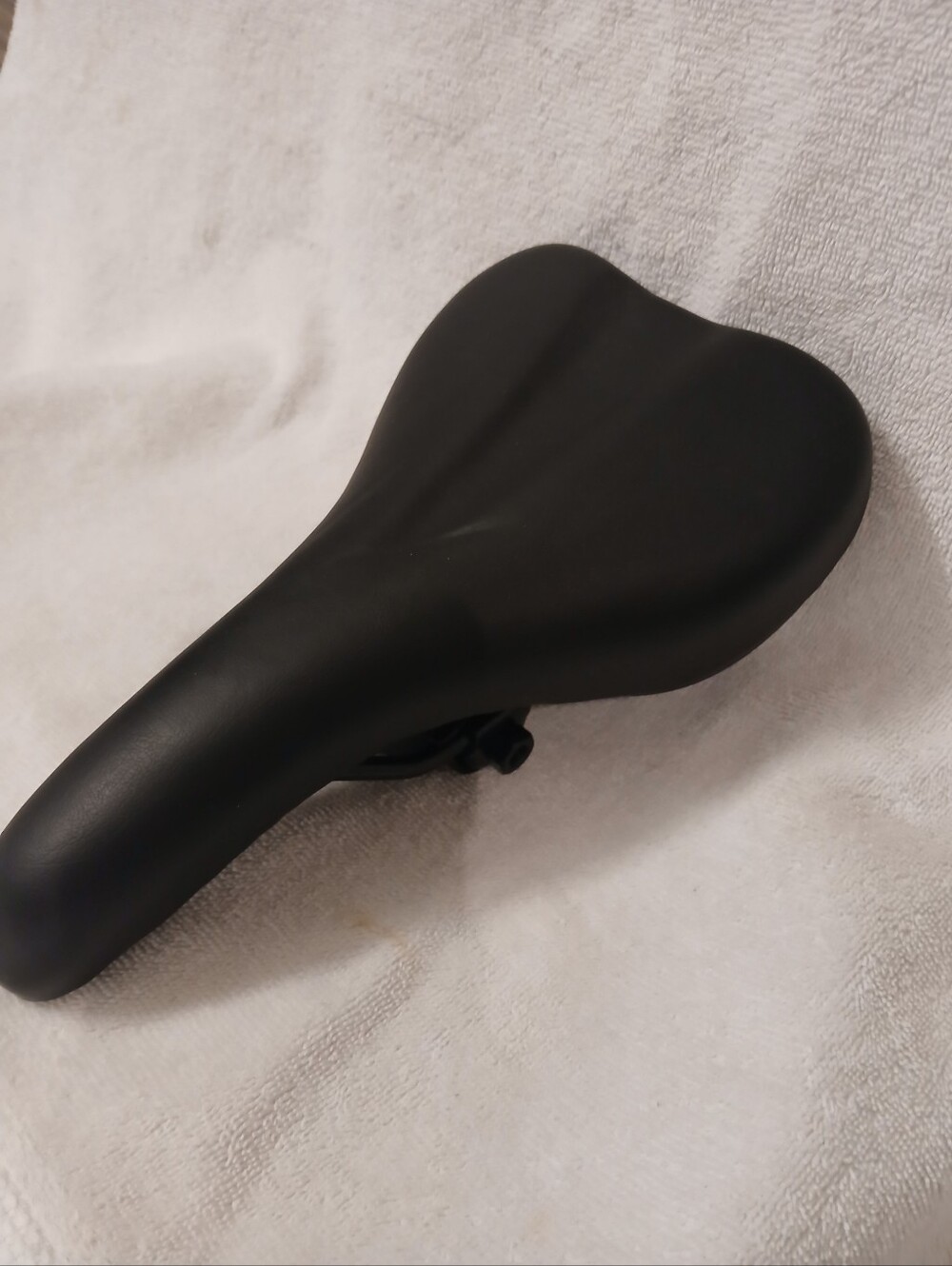 Women's Black Bike Saddle - Comfortable Cushion Seat. FF#400